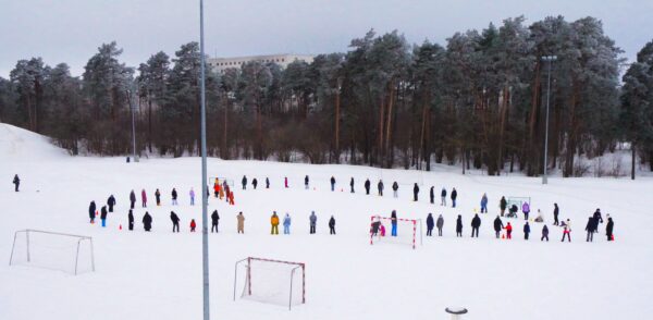 Keila Suur Süda Kooli staadionil